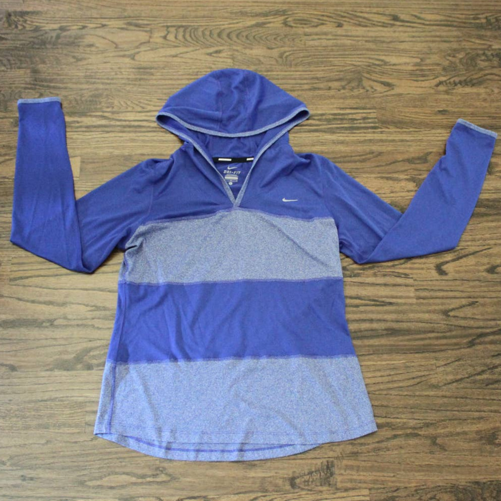 Nike Dri Fit Running Hoodie - Large